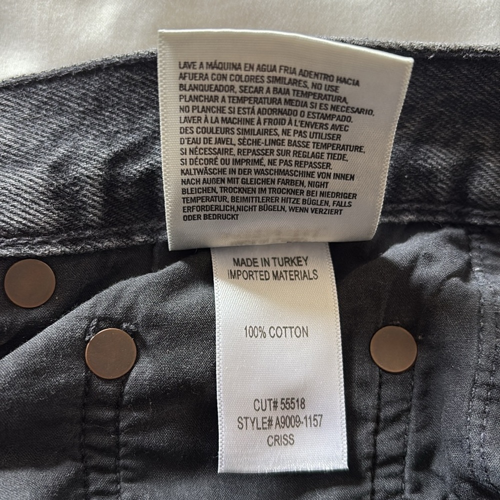 Agolde Criss Cross Shorts - Picture 5 of 5